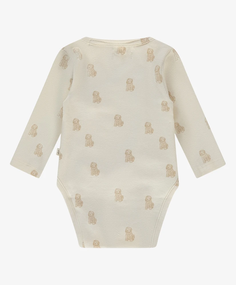 A Tiny Story Romper Overslag Hondjes