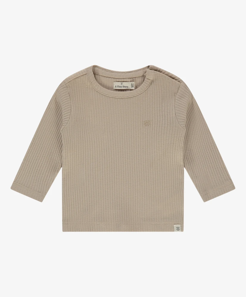 A Tiny Story T-shirt Rib Effen