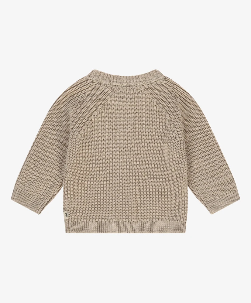 A Tiny Story Vest Gebreid Effen