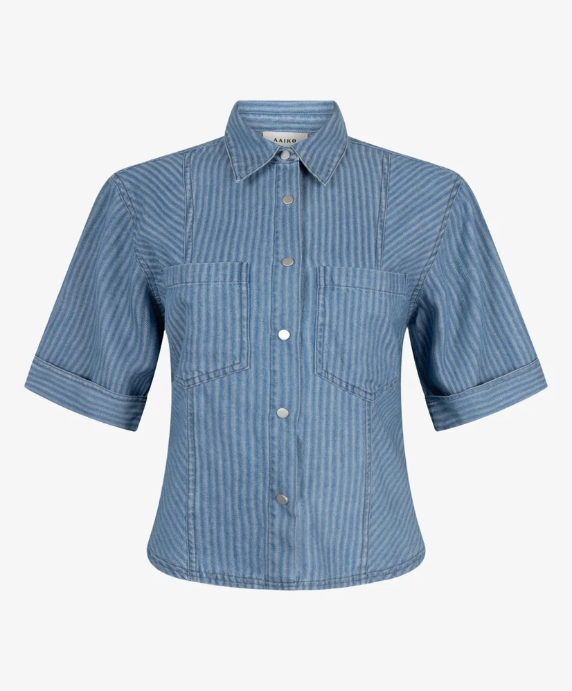 Aaiko Blouse Serene Stripe