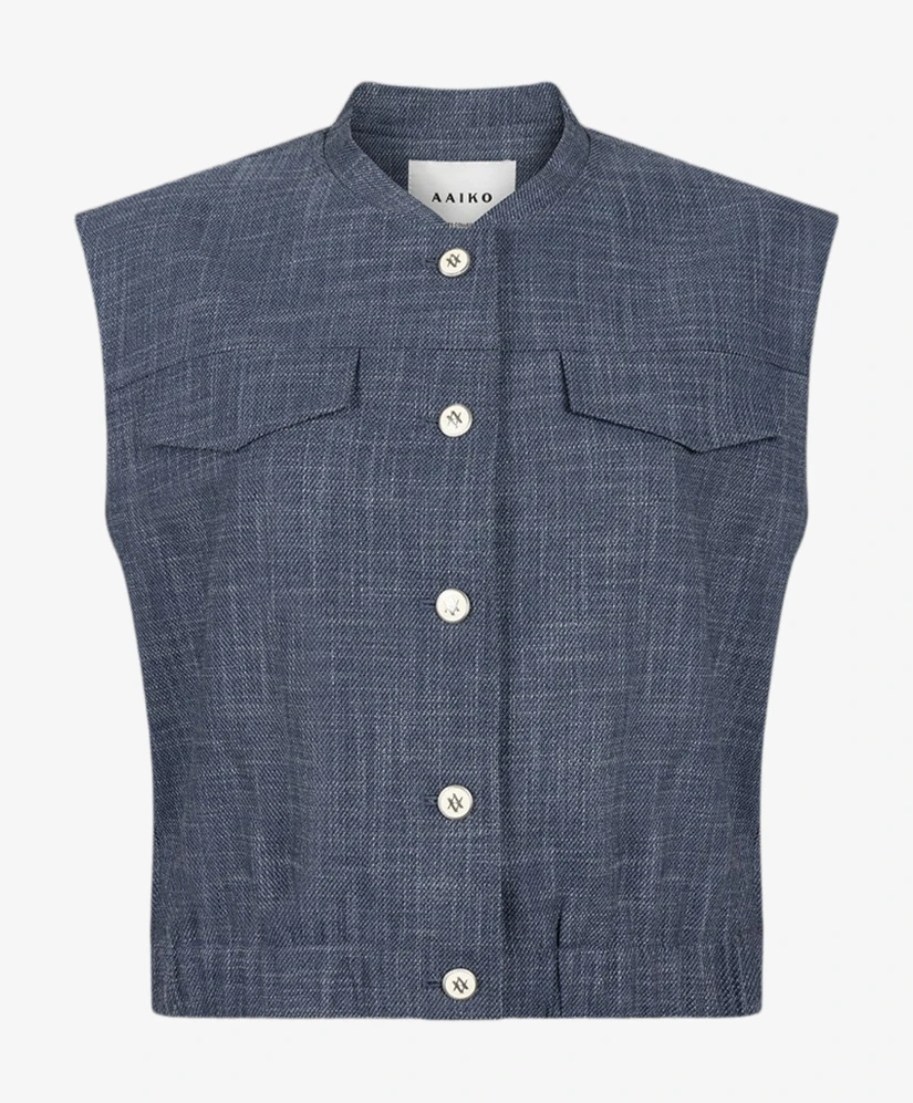 Aaiko Gilet Olivia Denim