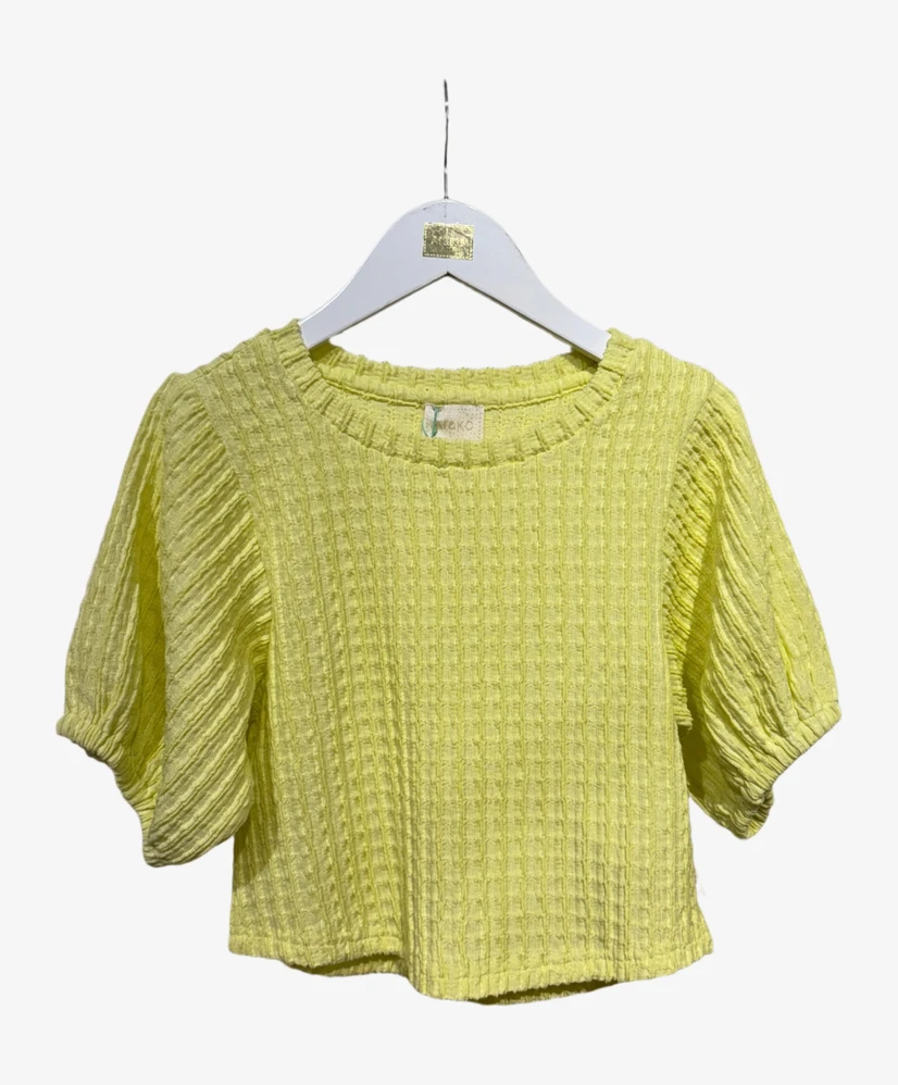 AI&KO Top Riona Ruffle