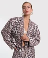 ALIX The Label Blazer Cropped Animal