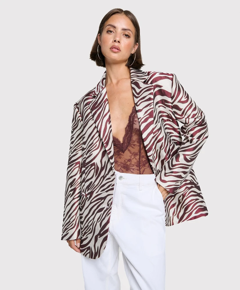 ALIX The Label Blazer Jacquard