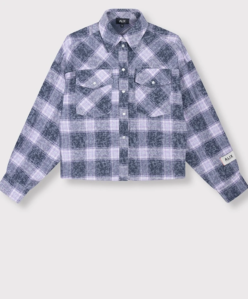ALIX The Label Blouse Checked