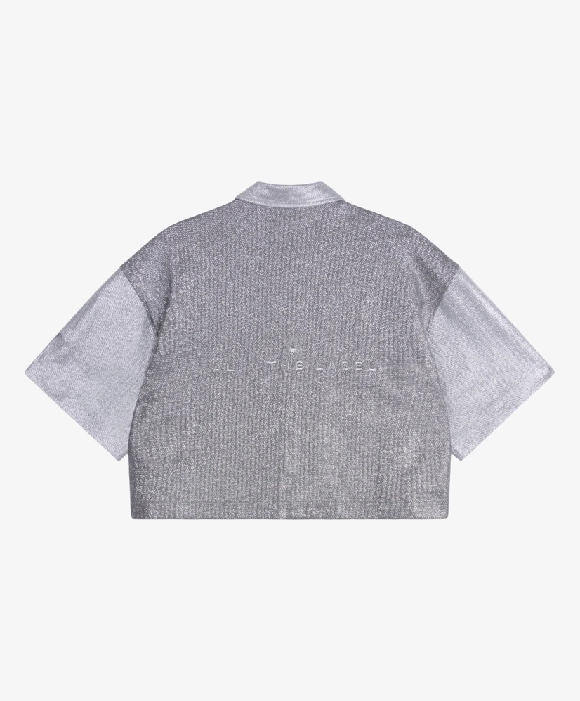 ALIX The Label Blouse Foil Cropped