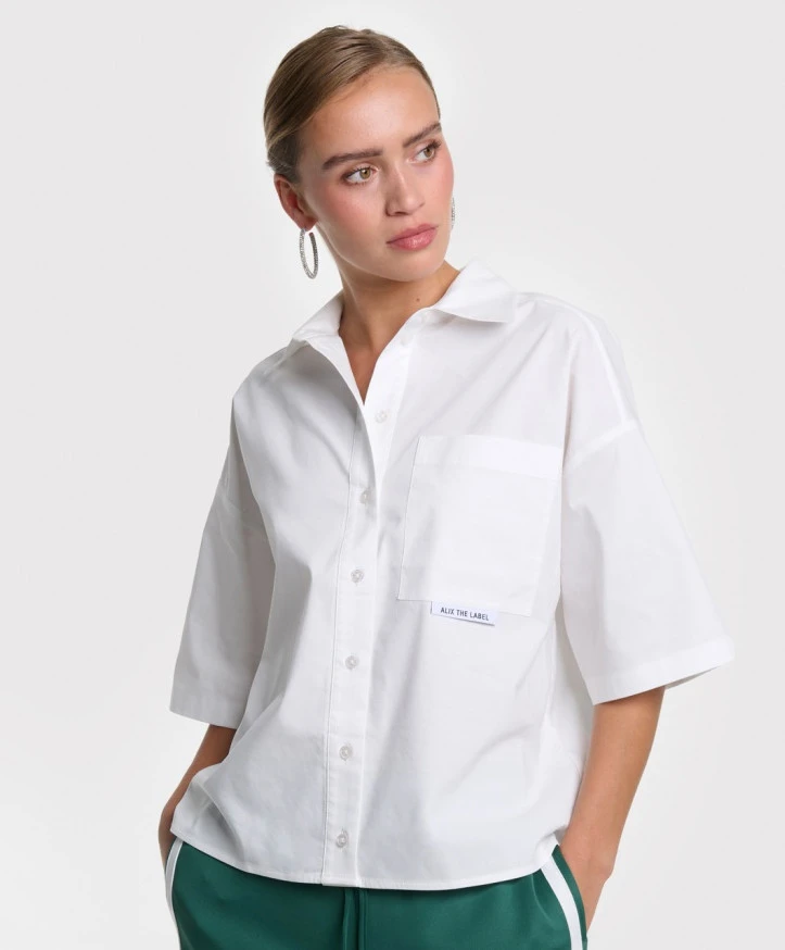 ALIX The Label Blouse Poplin