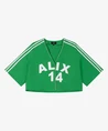 ALIX The Label Cropped Top Baseball