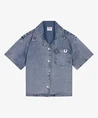 ALIX The Label Mini Blouse Denim