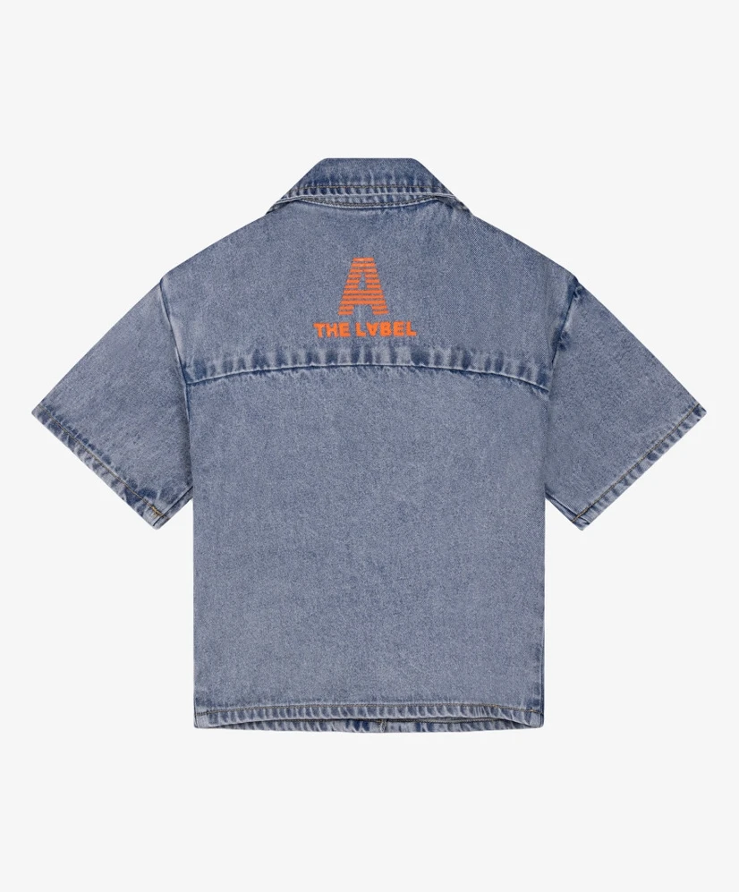 ALIX The Label Mini Blouse Denim