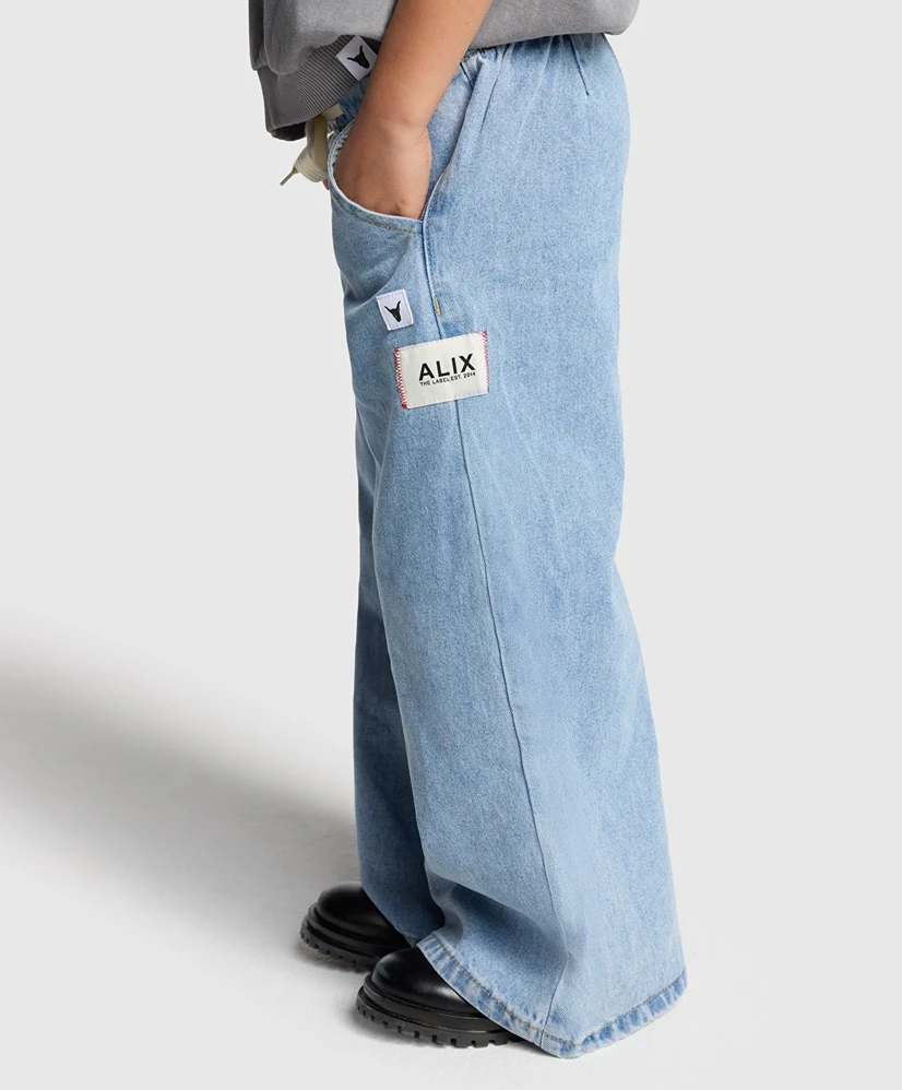 ALIX The Label Mini Jeans Wide Leg Flowy
