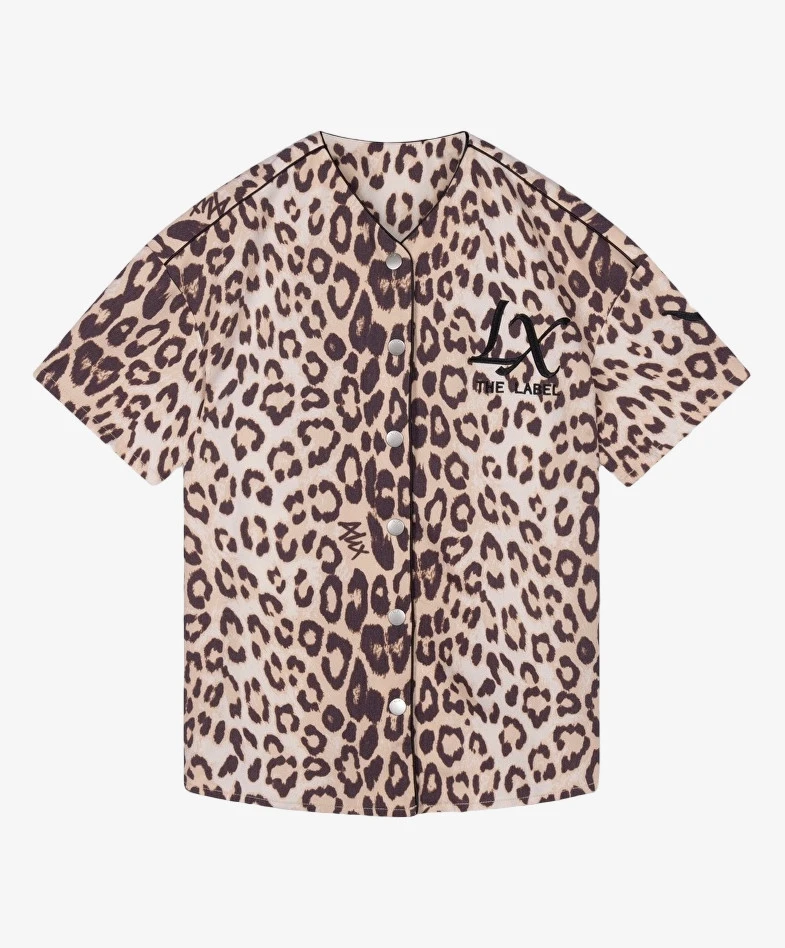 ALIX The Label Mini Jurk Baseball Leopard