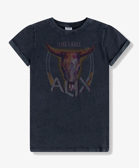 ALIX The Label Mini Jurk Washed Bull