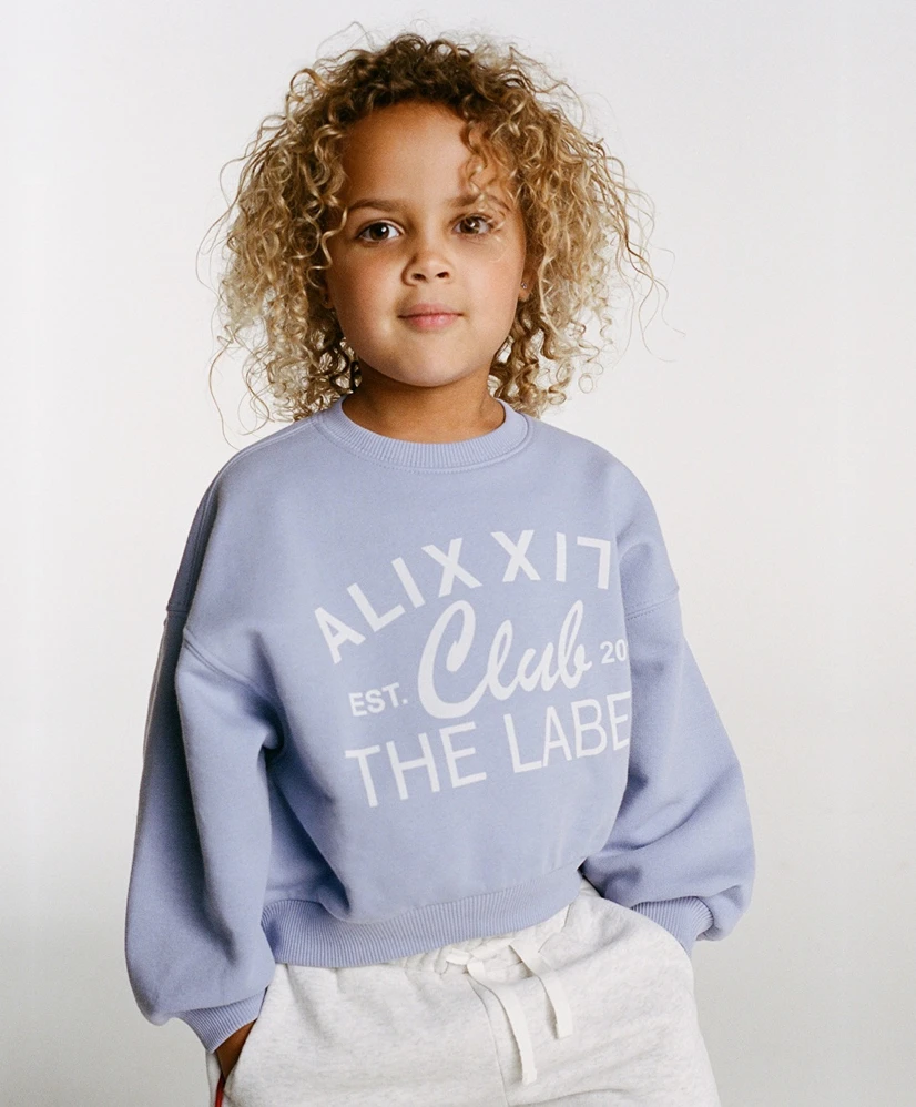 ALIX The Label Mini Sweater Club Print