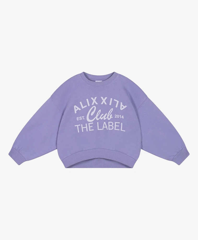 ALIX The Label Mini Sweater Club Print