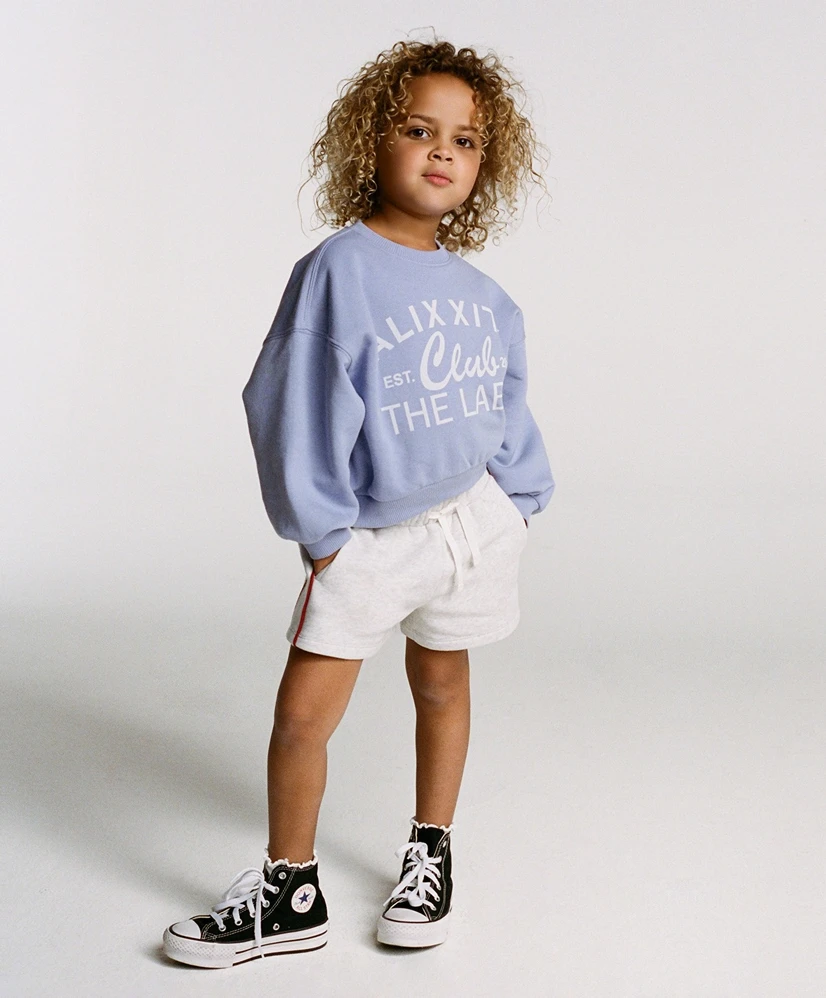 ALIX The Label Mini Sweater Club Print