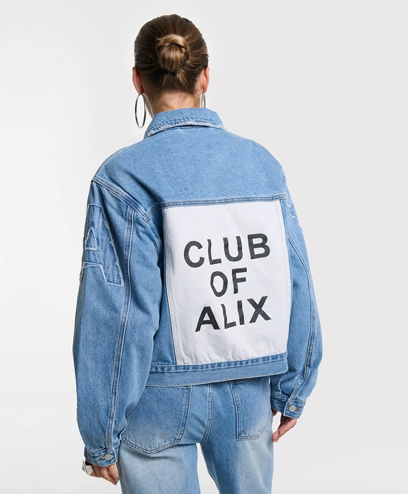 ALIX The Label Spijkerjack Patch