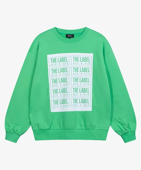 ALIX The Label Sweater Label