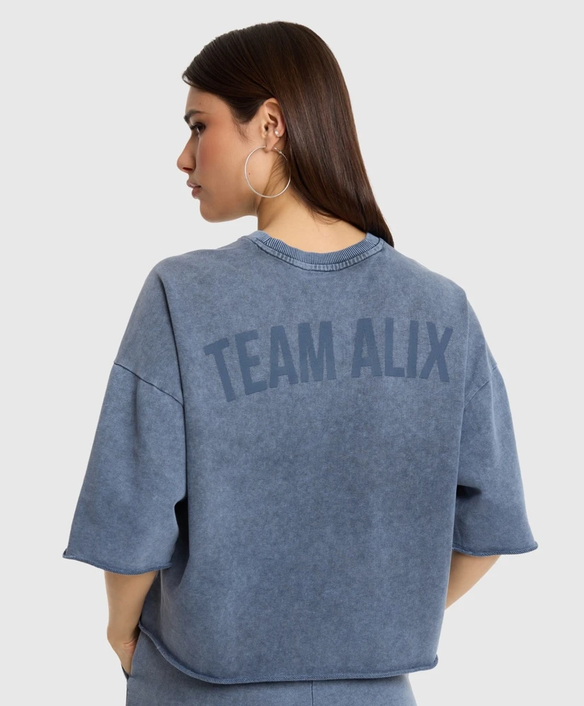 ALIX The Label T-shirt Cut Seam Sweat
