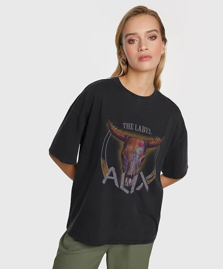 ALIX The Label T-shirt Knitted Bull