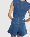 ALIX The Label Top Denim Corset