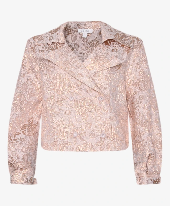 Amele Blazer Eefje Shiny Jacquard