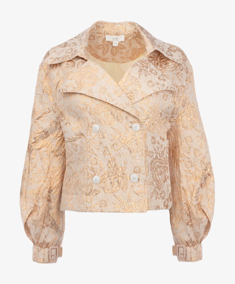 Amele Blazer Eefje Shiny Jacquard
