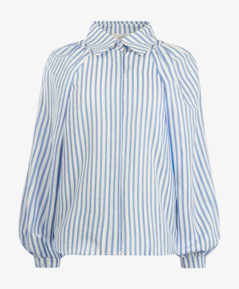 Amele Blouse Lexie Seersucker Stripe