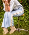 Amele Flared Broek Naleyna Pique