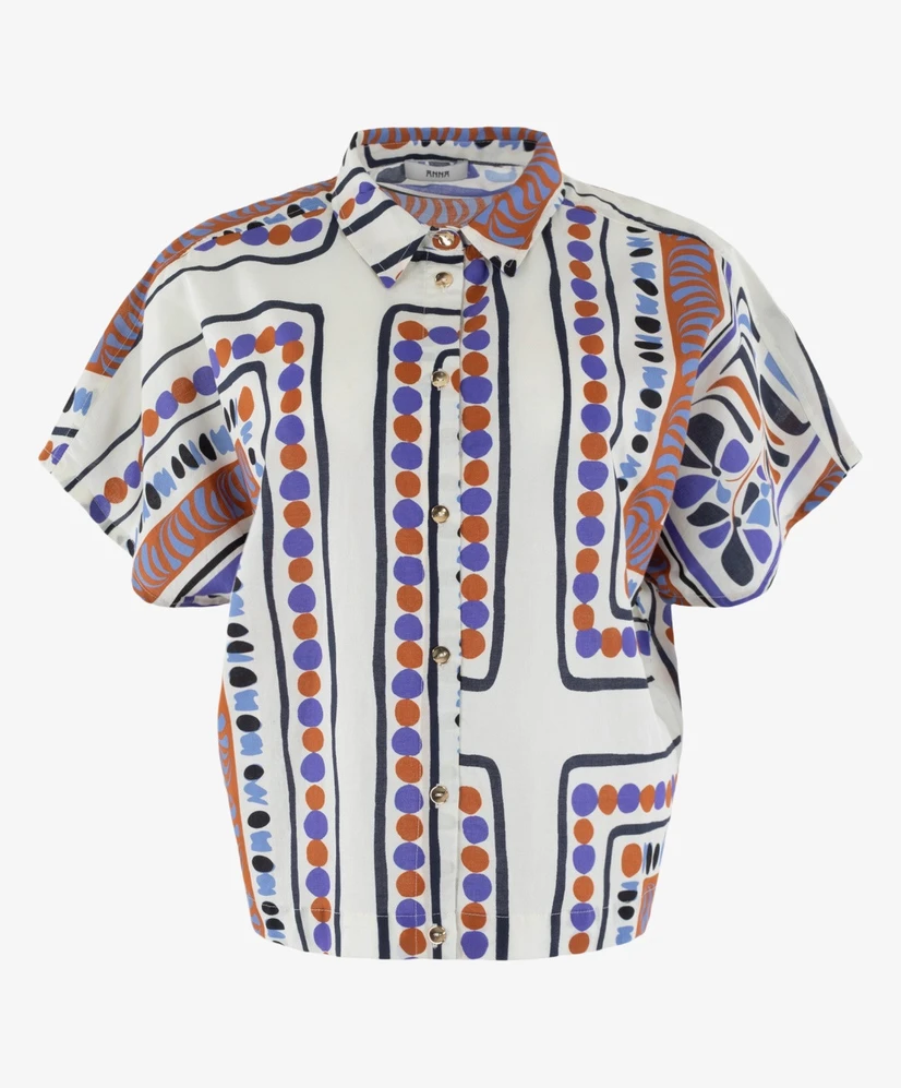 Anna Blouse Allover Print