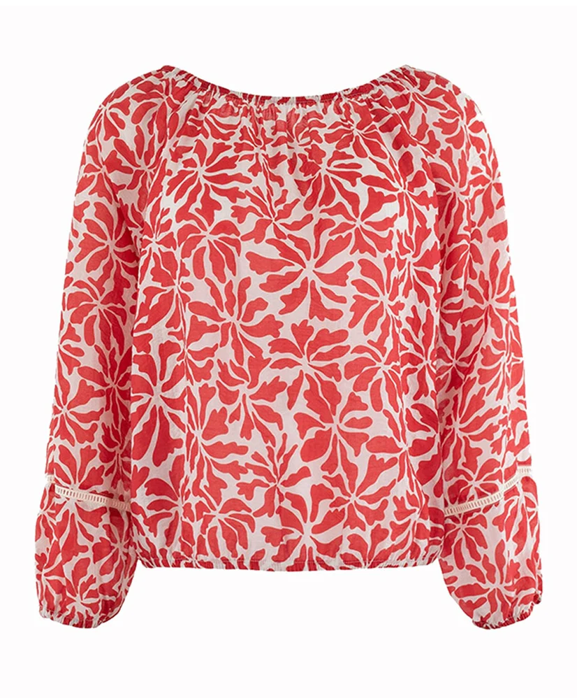 Anna Blouse Bloemenprint
