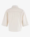 Anna Blue Blouse Cropped