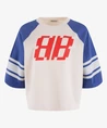 Anna Blue T-shirt Boxy Mesh