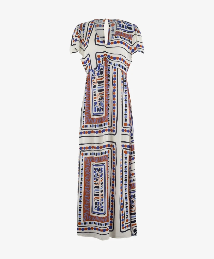 Anna Maxi Jurk Allover Print