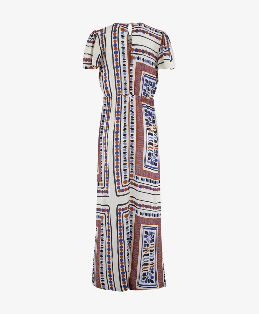 Anna Maxi Jurk Allover Print
