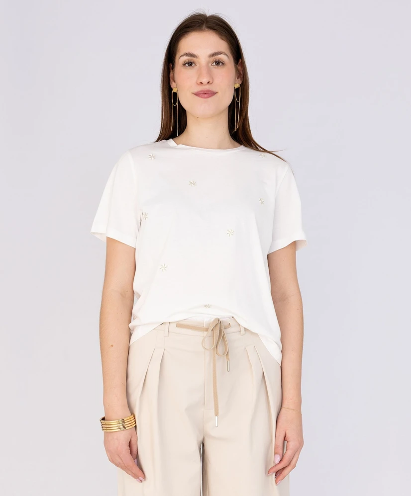 Anna T-shirt Flower