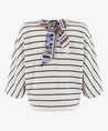 Anna T-shirt Striped Bow