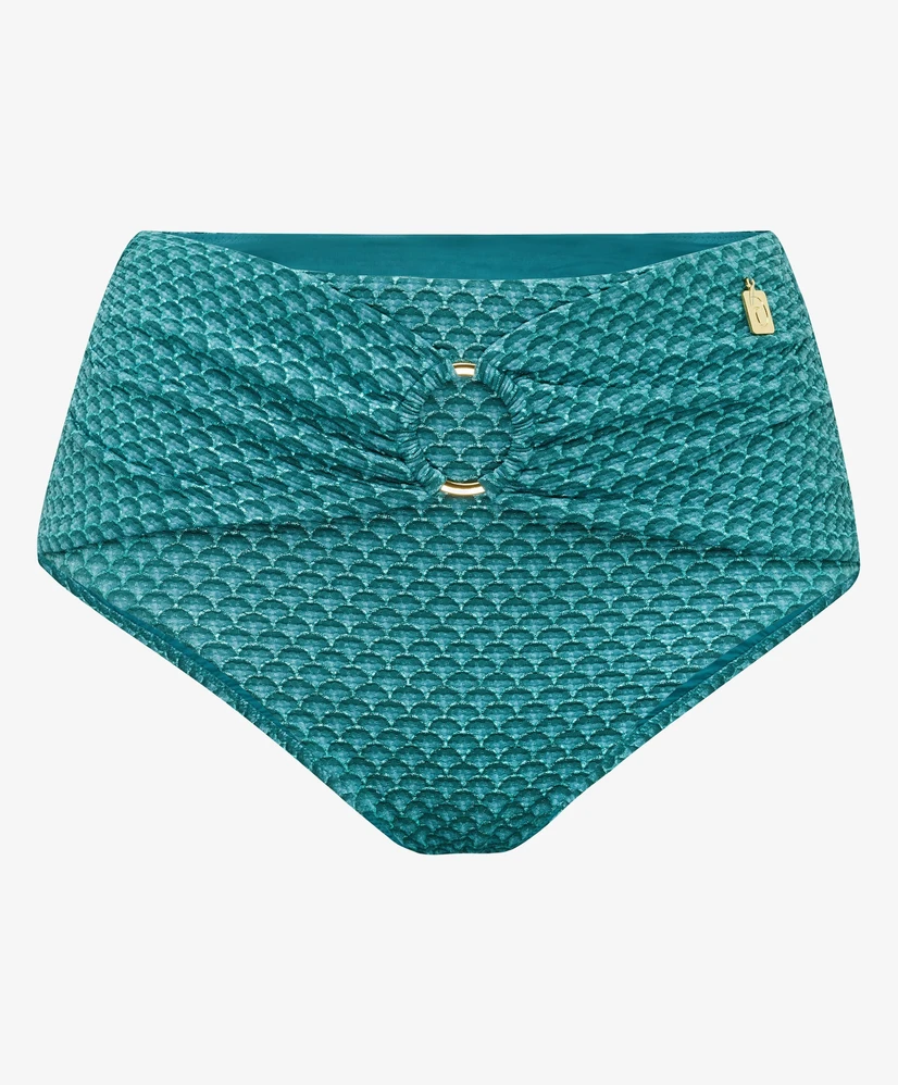 Annadiva High Waist Bikinibroekje Chinese Fan