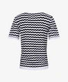 B Femme The Label Trui Nister Zigzag