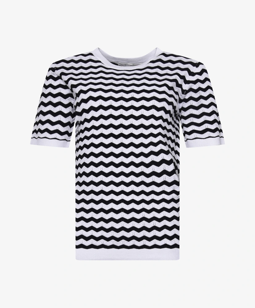 B Femme The Label Trui Nister Zigzag
