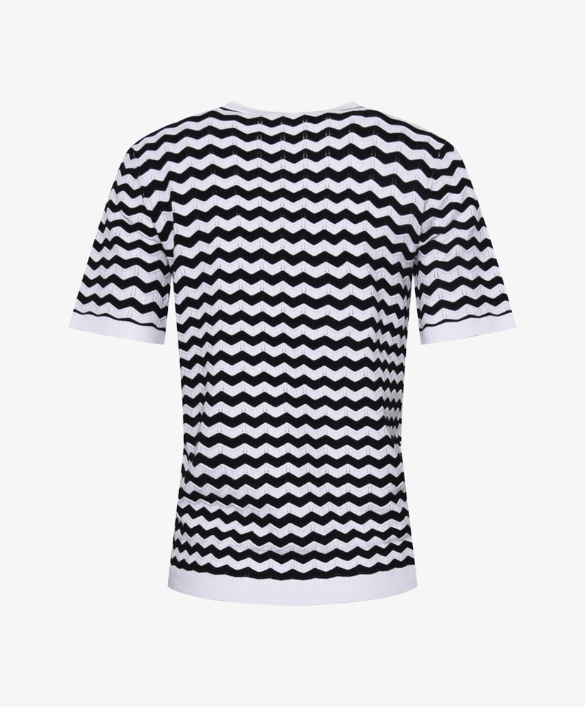 B Femme The Label Trui Nister Zigzag