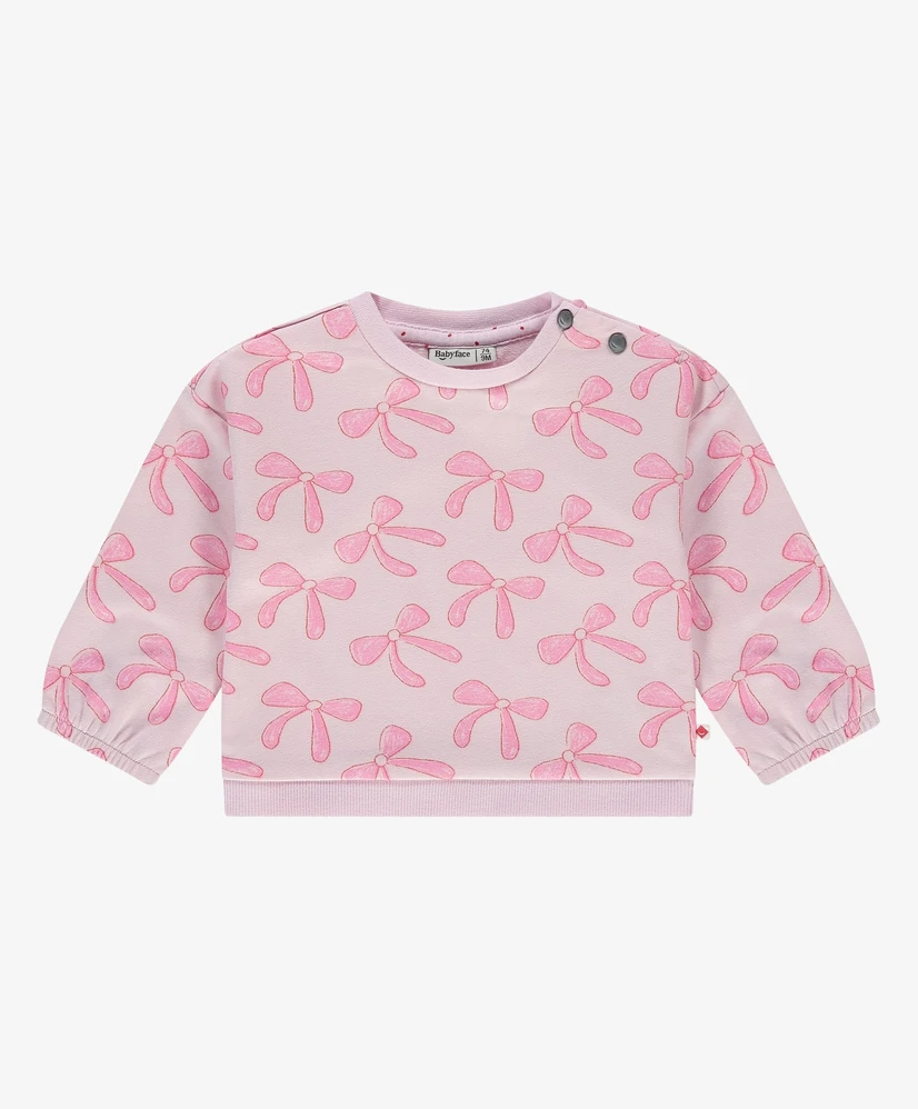 Babyface Sweatshirt Strikjes