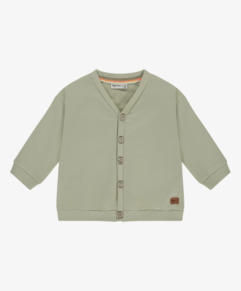 Babyface Sweatvest Effen V-hals