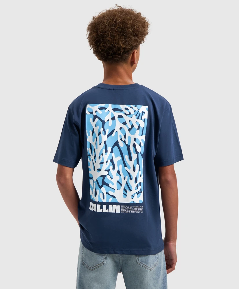 Ballin Amsterdam T-shirt Coral Overload