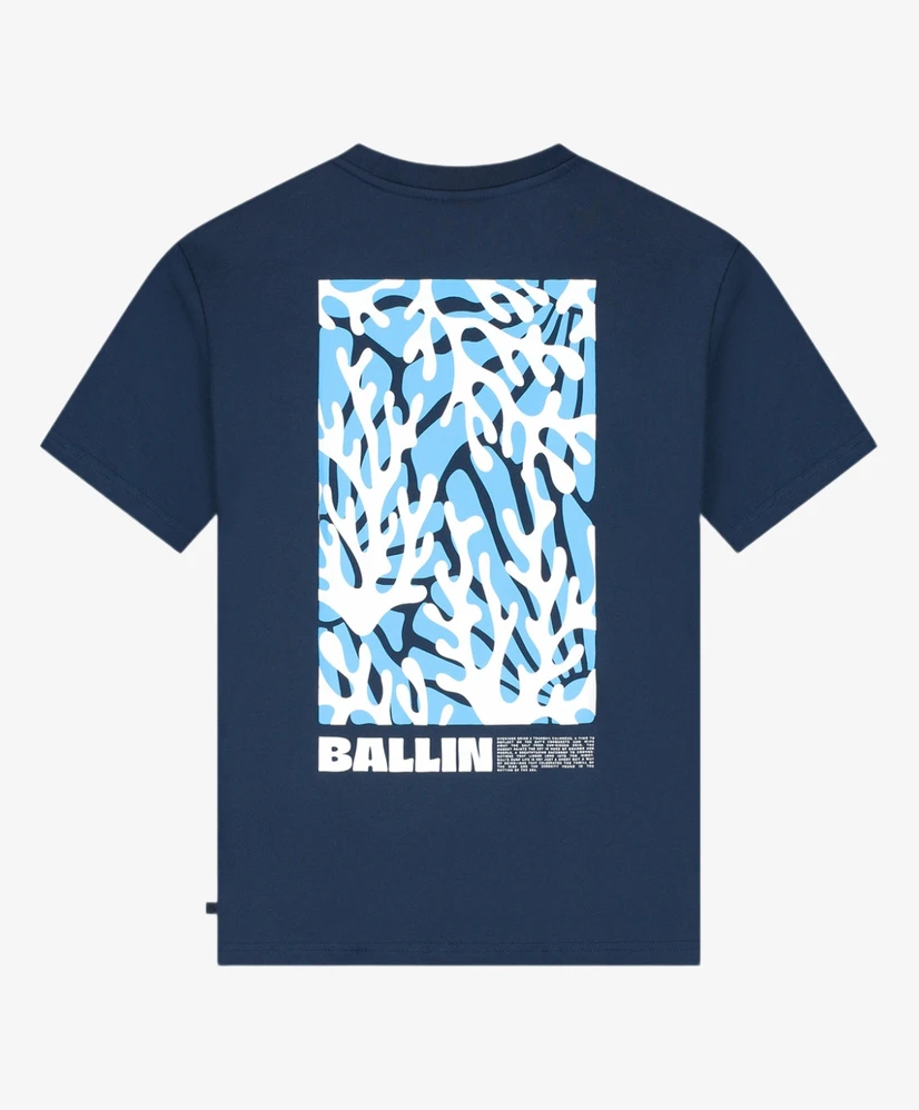 Ballin Amsterdam T-shirt Coral Overload