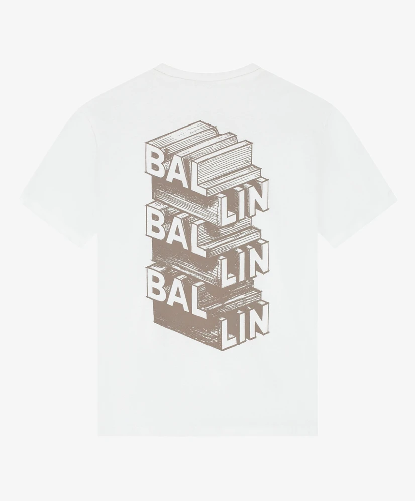Ballin Amsterdam T-shirt Stacked Logo