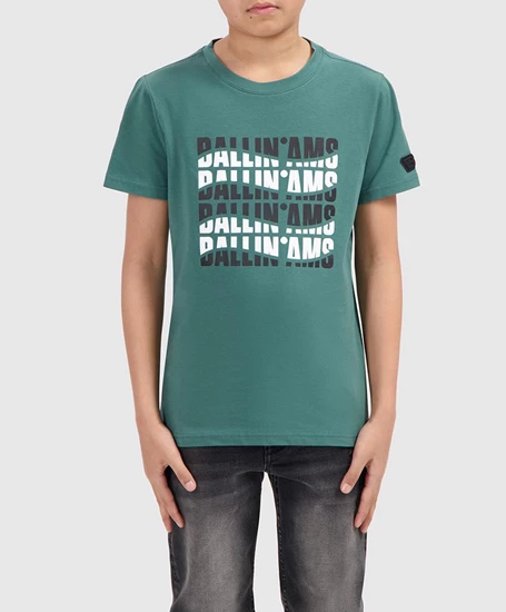 Ballin Amsterdam T-shirt Wave Logo