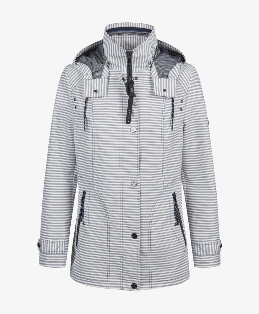 Barbara Lebek Jas Striped