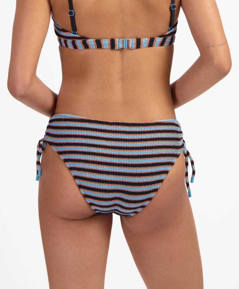 Beachlife Bikinibroekje Blue Ribbed Stripe