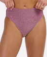 Beachlife Bikinibroekje High Waist Mauve Glitter